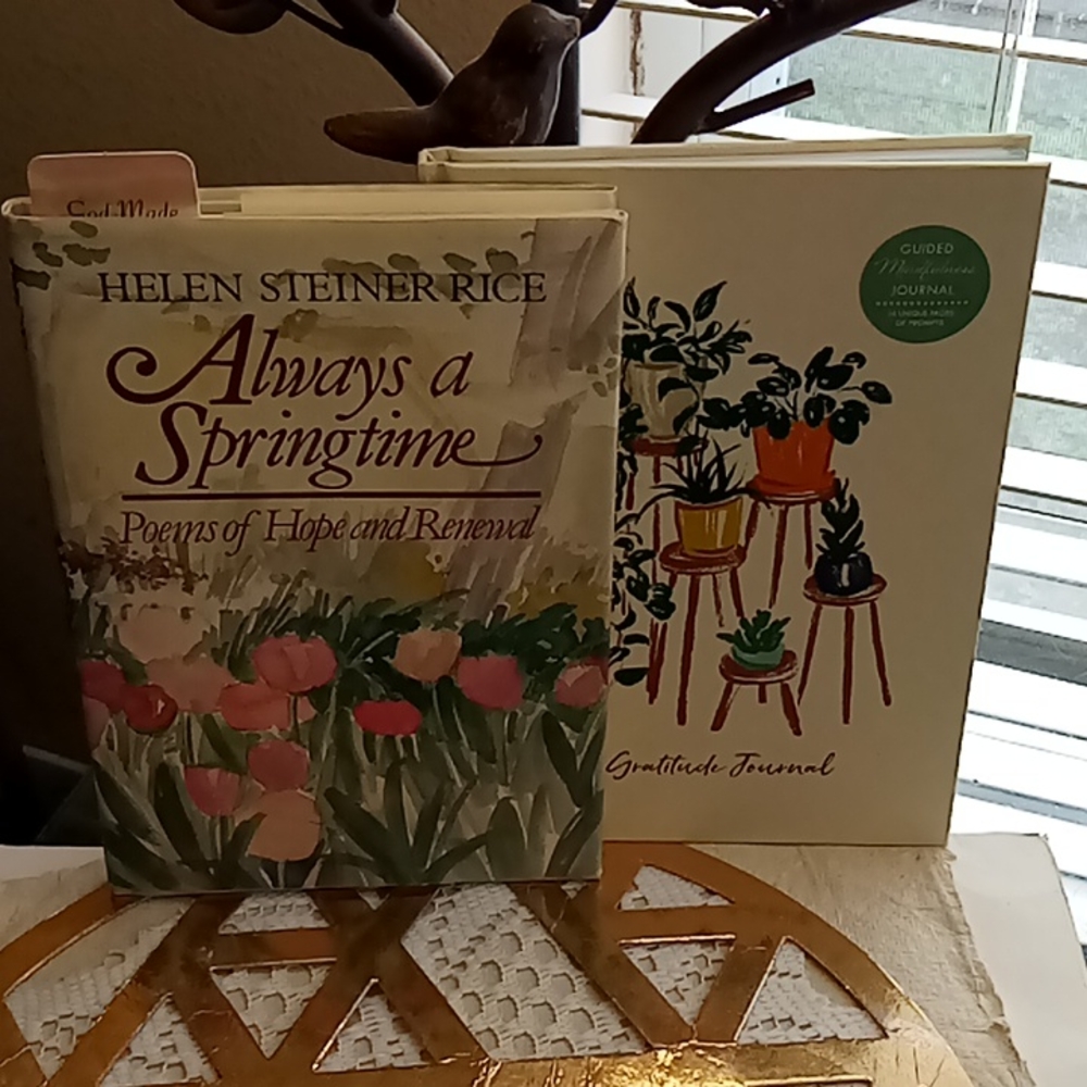 Gratitude Journal with Helen Steiner Poem Book